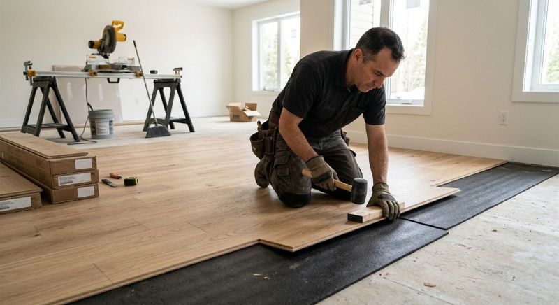 Engineered Wood Installation in Fall River, MA