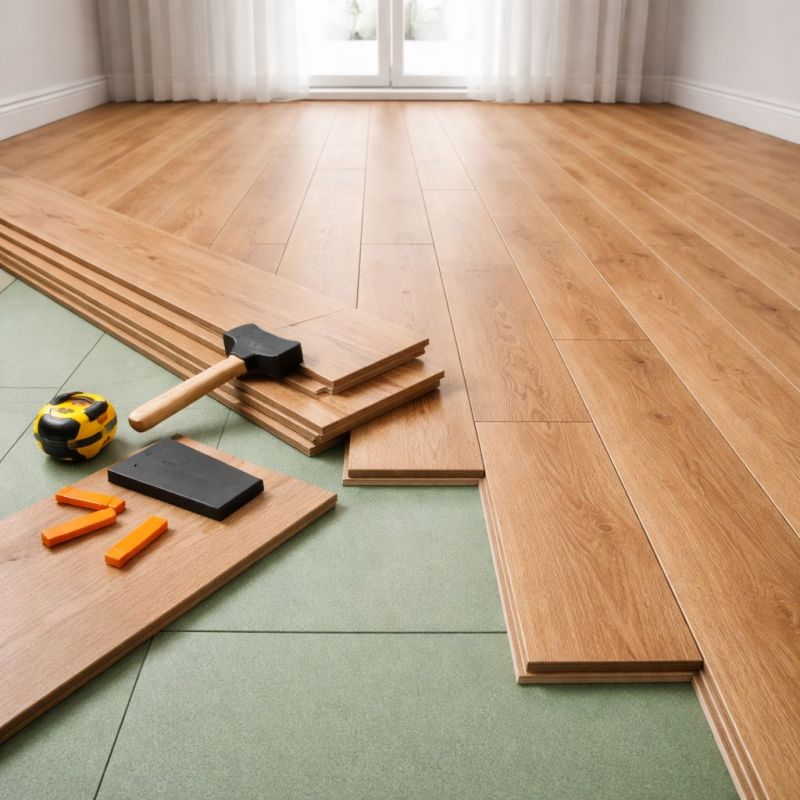 Laminate Floor Installation in Barrington, RI