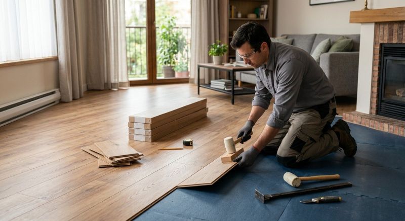 Laminate Floor Installation in Bristol County, RI