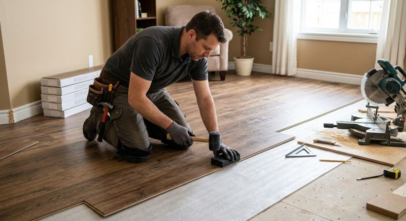 Laminate Floor Installation in East Providence, RI
