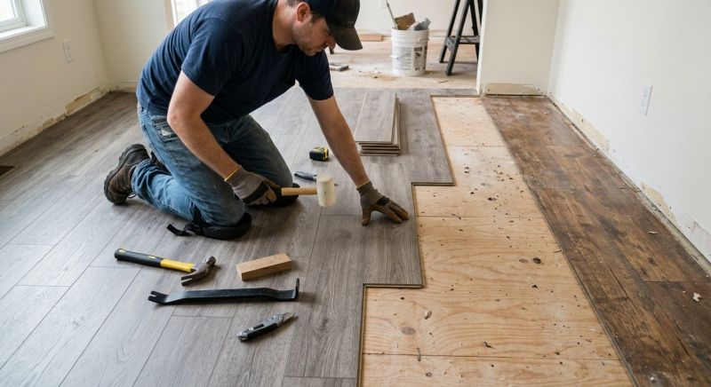 Laminate Floor Installation in Middleboro, MA