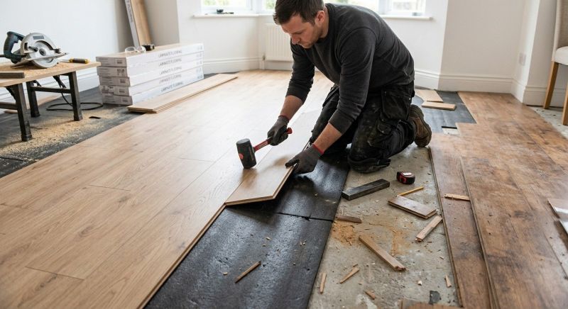 Laminate Floor Installation in North Attleboro, MA