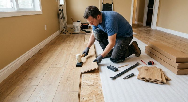 Laminate Floor Installation in Rehoboth, MA