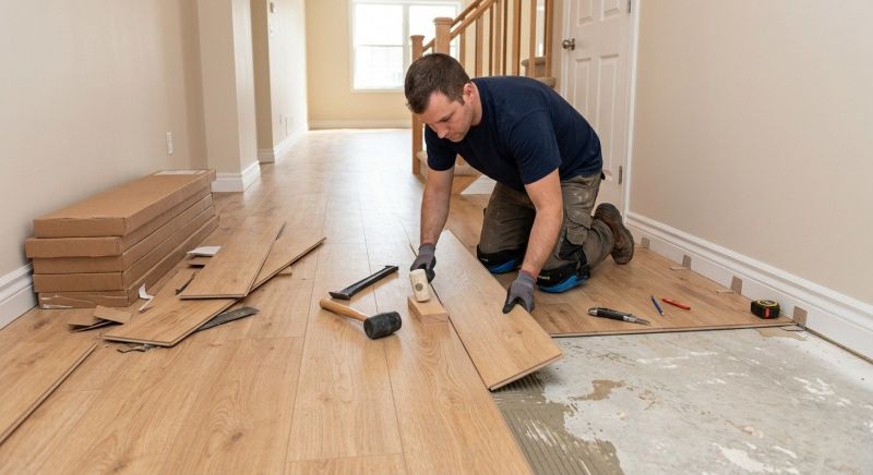 Laminate Floor Installation in Swansea, MA