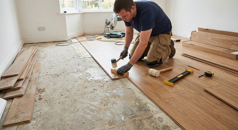 Laminate Floor Replacement in Berkley, MA