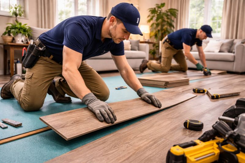 Laminate Floor Replacement in Dighton, MA
