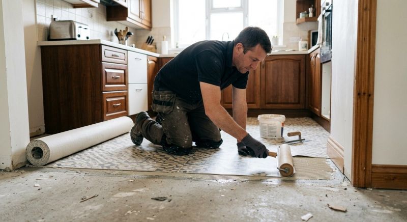 Linoleum Floor Installation in East Taunton, MA