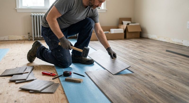 Linoleum Floor Installation in Halifax, MA