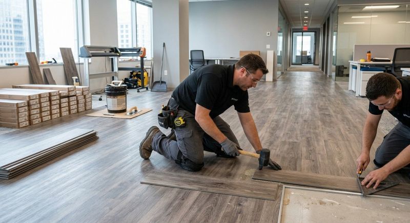 Linoleum Floor Installation in Lakeville, MA