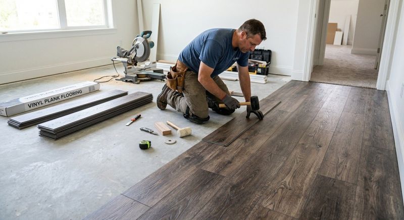 Linoleum Floor Installation in Lincoln, RI