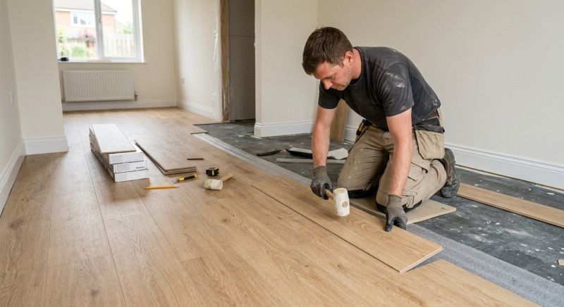 Linoleum Floor Installation in North Easton, MA