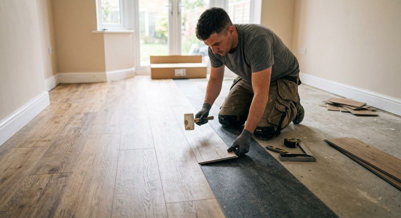 Luxury Vinyl Tile Installation in East Bridgewater, MA