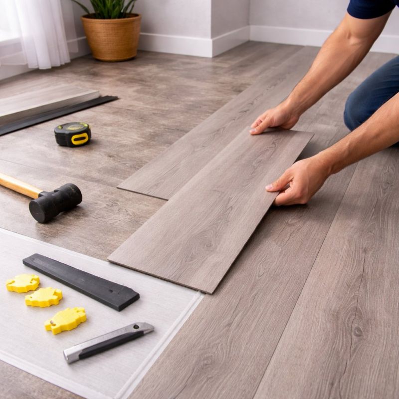Luxury Vinyl Tile Installation in Wareham, MA