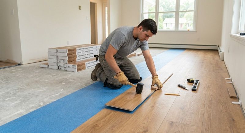 Lvt Flooring Installation in North Kingstown, RI