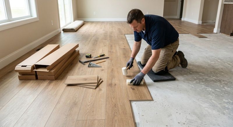 Lvt Flooring Installation in Swansea, MA