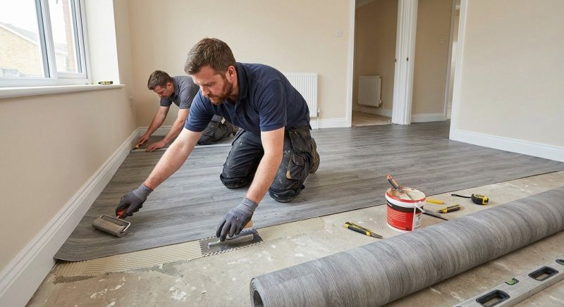 Sheet Flooring Installation in Dighton, MA