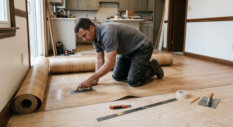 Sheet Flooring Installation in Taunton, MA