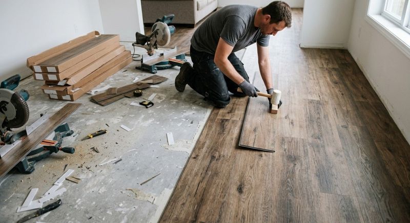 Vinyl Flooring Installation in Bridgewater, MA