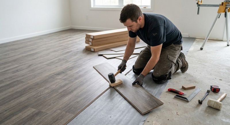 Vinyl Flooring Installation in Johnston, RI
